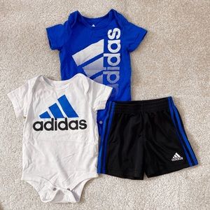 ••Adidas Shirts and Shorts Matching Set